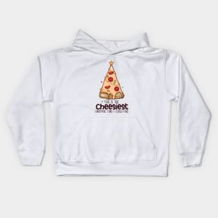 This Is The Cheesiest Christmas Card I Could Find Kids Hoodie